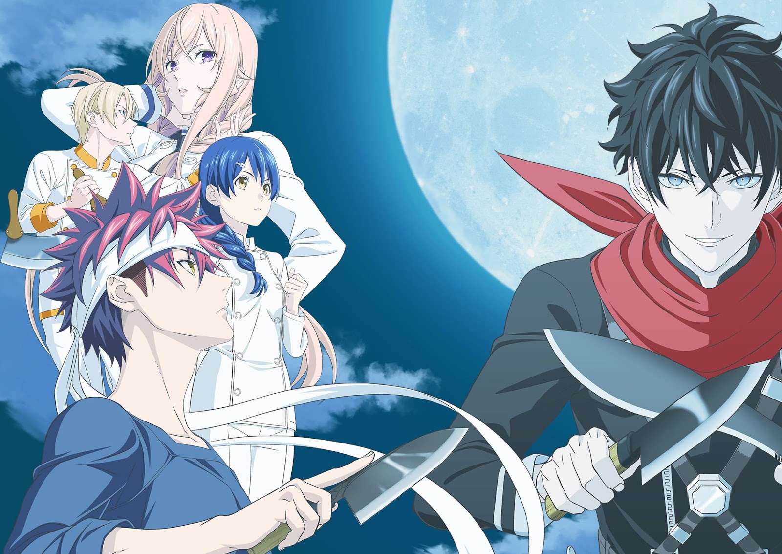 Food Wars!  Anime ganha data de retorno - GeekBlast